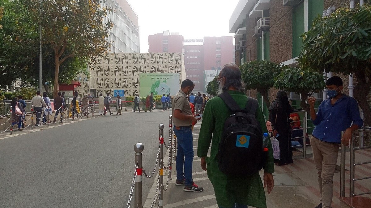印度 AIIMS New Delhi 院區與往來人員